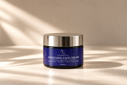 WHITENING FACE CREAM (50ml) - Κρέμα Προσώπου για Δυσχρωμίες & Πανάδες (κωδ.114)