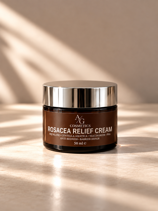 ROSACEA RELIEF CREAM 50ml
(κωδ.115) Κρέμα Προσώπου Εξειδικευμένη για Ροδόχρους Ακμή & Ερυθρότητα