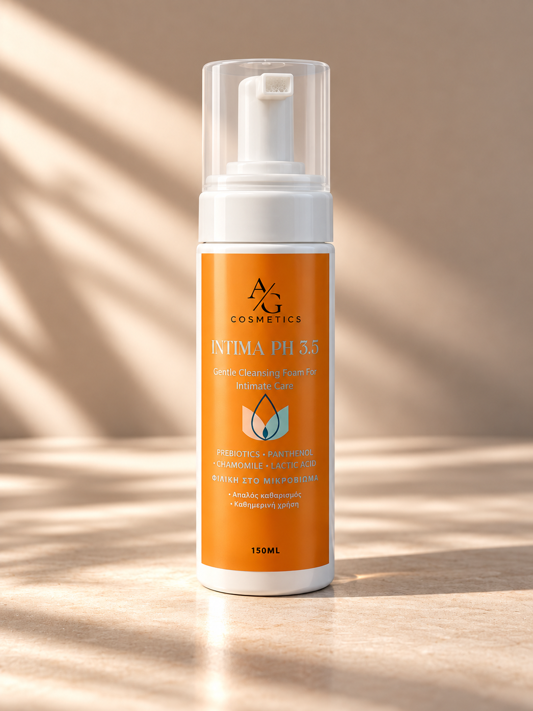 INTIMA PH 3.5 – Gentle Cleansing Foam (κωδ.116)

Απαλός Αφρός Καθαρισμού για την Ευαίσθητη Περιοχή