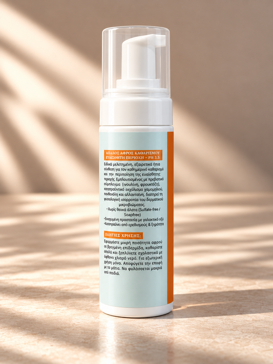 INTIMA PH 3.5 – Gentle Cleansing Foam (κωδ.116)

Απαλός Αφρός Καθαρισμού για την Ευαίσθητη Περιοχή